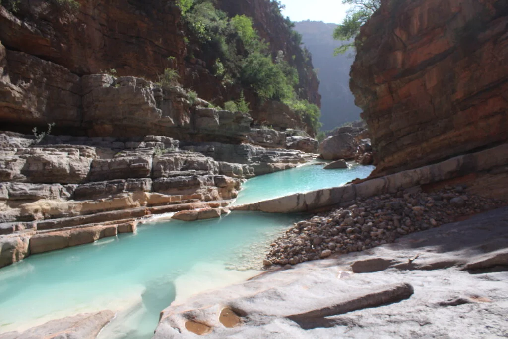 Paradise valley & Sahara dunes from Taghazoute